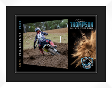 Load image into Gallery viewer, Dirt Explosion Horizontal A3 Poster
