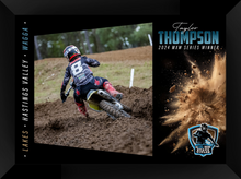 Load image into Gallery viewer, Dirt Explosion Horizontal A3 Poster
