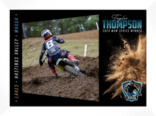 Load image into Gallery viewer, Dirt Explosion Horizontal A3 Poster
