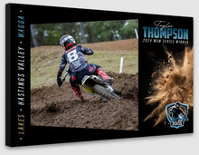 Load image into Gallery viewer, Dirt Explosion Horizontal A3 Poster
